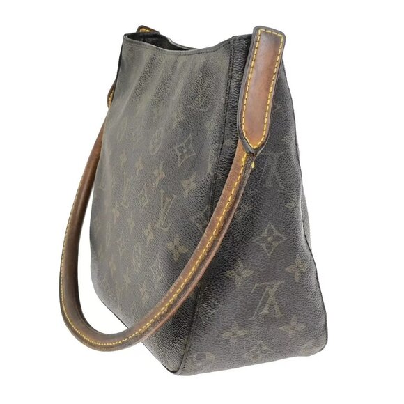 LOUIS VUITTON Looping MM Shoulder Bag Monogram Leather BN France - Picture 13 of 16